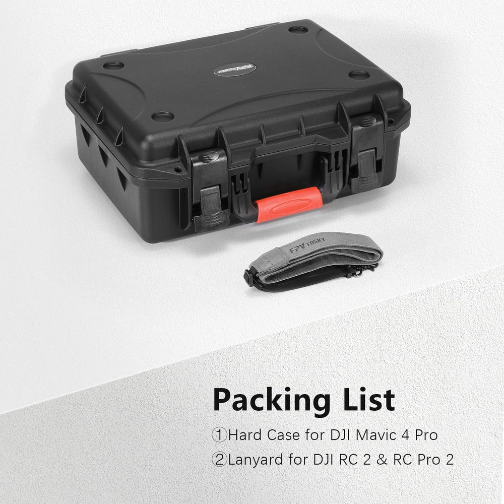 FPVtosky rugged PP shell keeps gear secure on outdoor trips