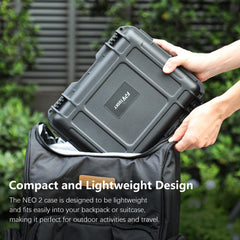 FPVtosky NEO 2 case compact travel design fits in backpacks or small luggage.