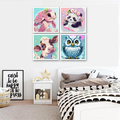 FQOVKYN decor-friendly accessories for paint by numbers kit