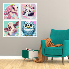 FQOVKYN safe acrylic paints for kids and adults