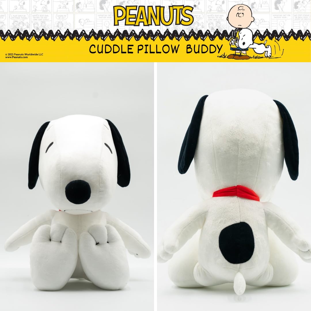 Franco Snoopy easy-care spot-clean cushion stays vibrant with minimal upkeep.