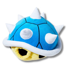 Franco Super Mario Blue Shell plush cuddle pillow buddy for cozy naps and play.
