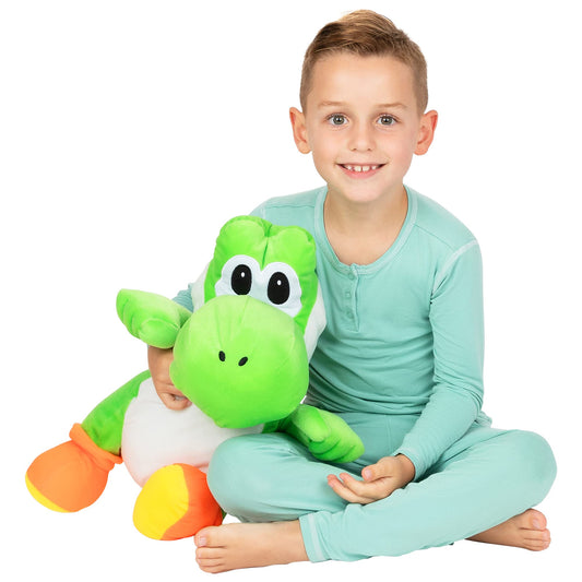 Franco Yoshi shell details highlight a zipper pocket for quick toy storage