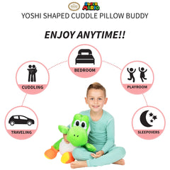 Franco Yoshi tail emphasizes dimensional charm perfect for hugs