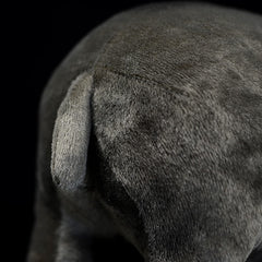 Frankiezhou Home hippo plush perfect for reading corners and bedrooms.