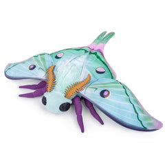 Frankiezhou Home Luna Moth plush toy in 11 inch size for cozy play.