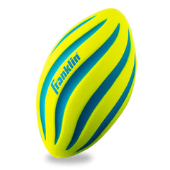 Franklin Sports Probrite mini foam football 9in yellow for backyard passes and safe practice.