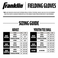 Franklin Sports Teeball glove youth-friendly fit supports easy handling.