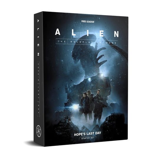 Free League Alien RPG Evolved Starter Set components for immersive sci-fi horror gameplay