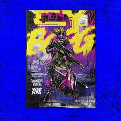 Free League CY_BORG dystopian art conveying cyberpunk mood