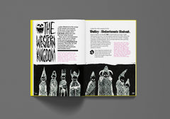 Free League MÖRK BORG skeletal-warrior illustration sets grim tone.