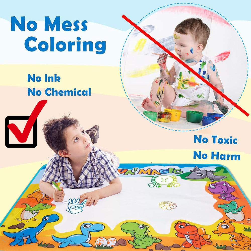 FREE TO FLY magic drawing pens enable mess-free art sessions