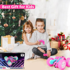 FREE TO FLY pink RC car wheel lights for after-dark adventures