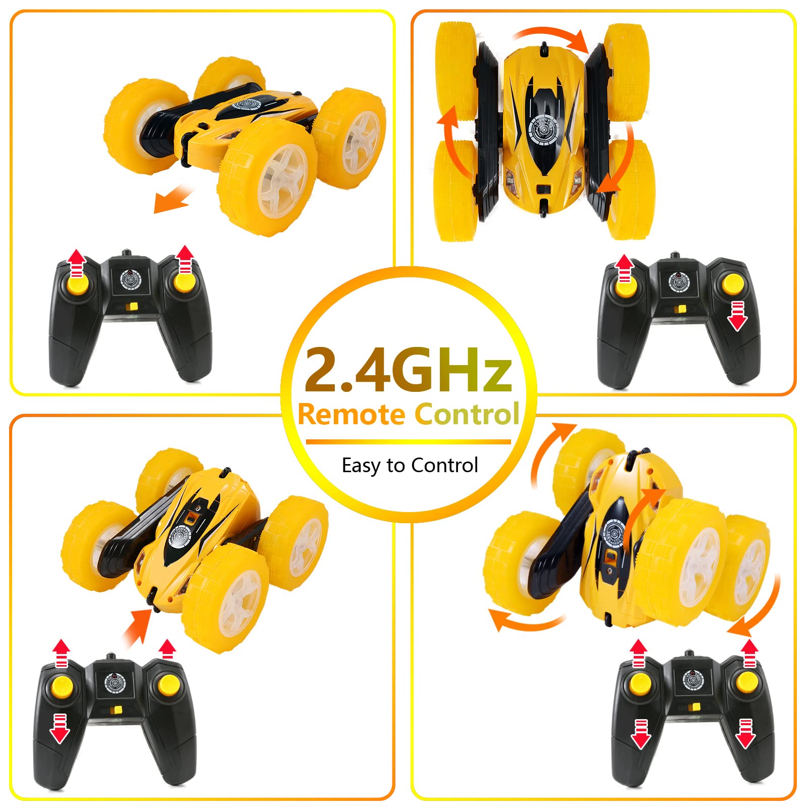 FREE TO FLY RC car ABS durability highlights sturdy build