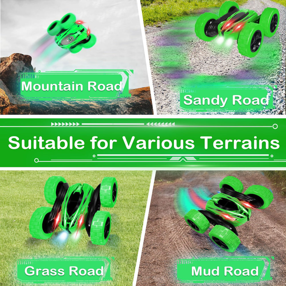 FREE TO FLY RC car designed for indoor and outdoor use