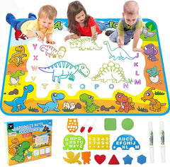 FREE TO FLY water doodle mat with dinosaur world sparks imagination