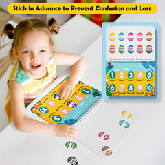 Gift-ready Freebear Busy Book with bright artwork and packaging.