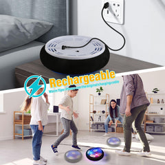 Freecat hover ball side view showing compact, easy-to-store design.