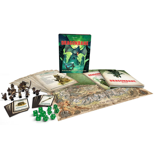 Free League Dragonbane rulebook cover for new players