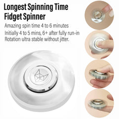FREELOVE bearing assembly detail emphasizes precision and long-lasting spin.