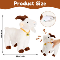 Freetoes Screaming Goat Toy soft fabric for cuddly desk companion use.