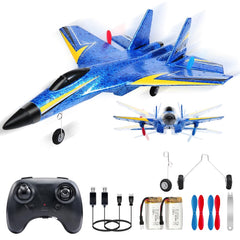 Fremego Su-27 RC Plane front view shows beginner-friendly design and stable flight