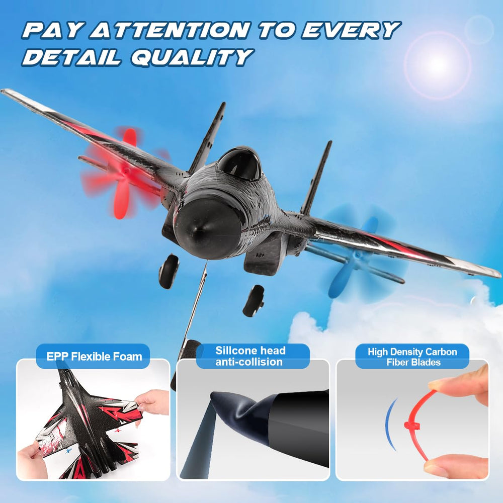 Fremego SU27 with 6-axis gyro stabilizer for smoother flights.
