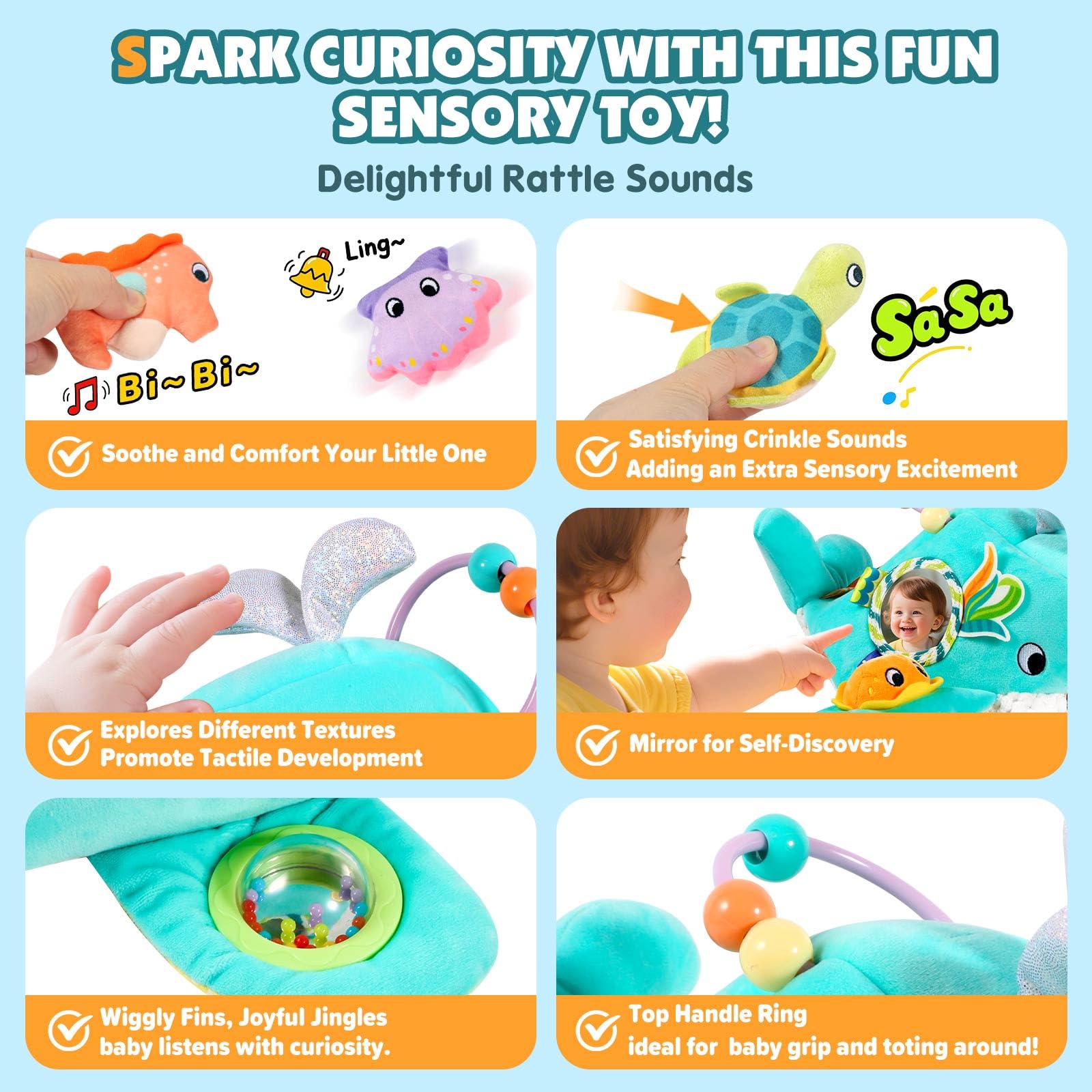 FREYBLI Ocean Adventure belly peek image highlighting fill-and-reveal play for little hands.