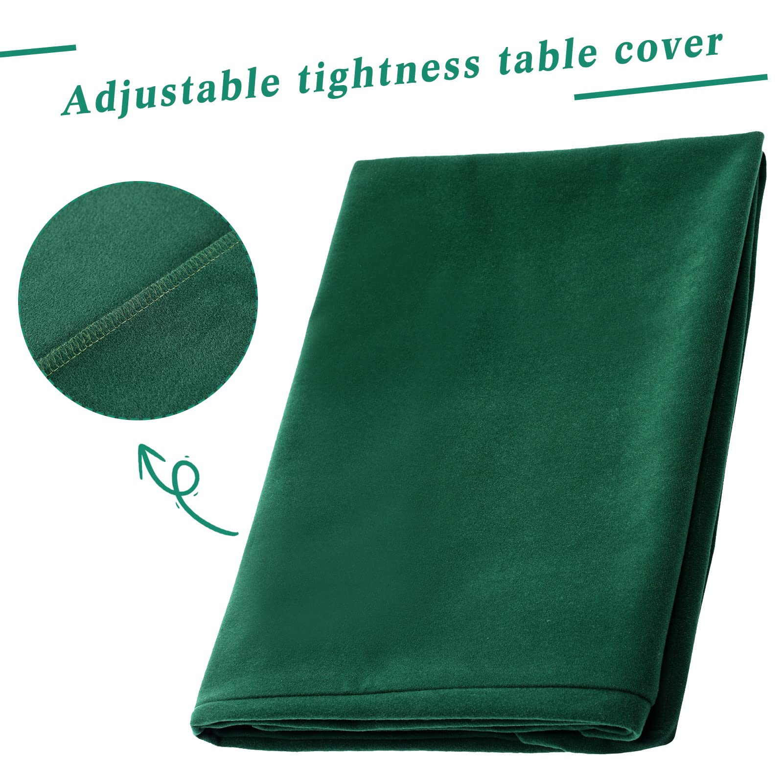Frienda game table cover placed on a poker setup for versatile gameplay.