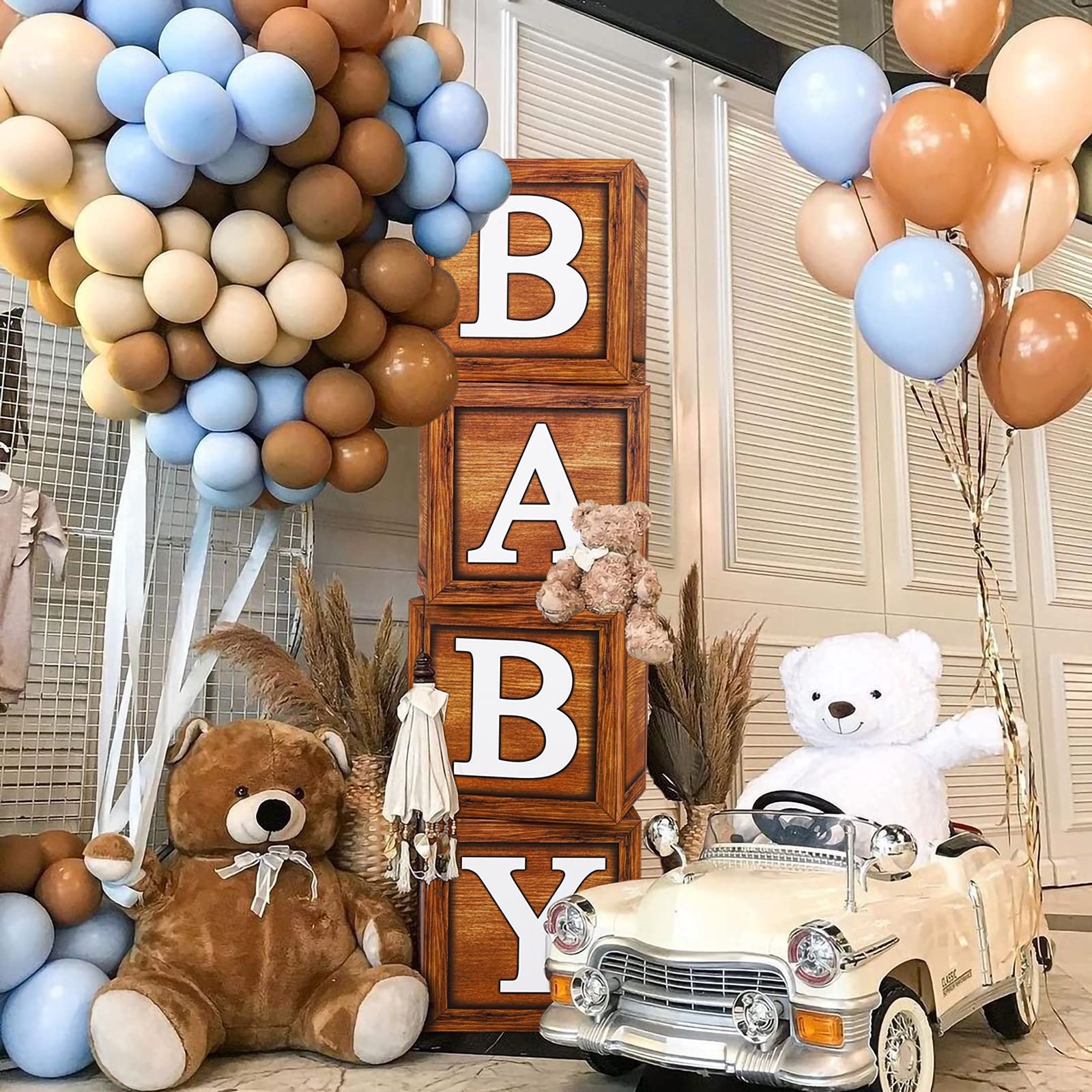 Frigg photo-display option integrates memories into the party table decor.
