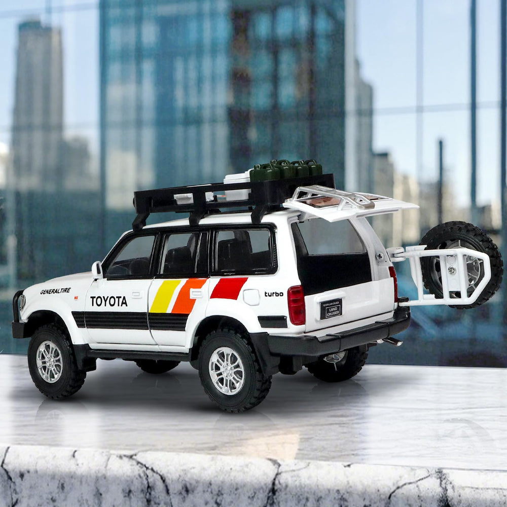 FRJV Land Cruiser LC80 diecast model suitable for display or gifting