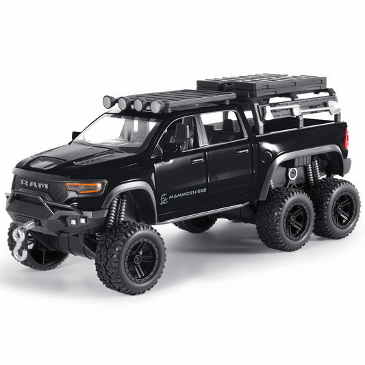 FRJV Mammoth 1/32 diecast truck body view highlights durable zinc alloy build.