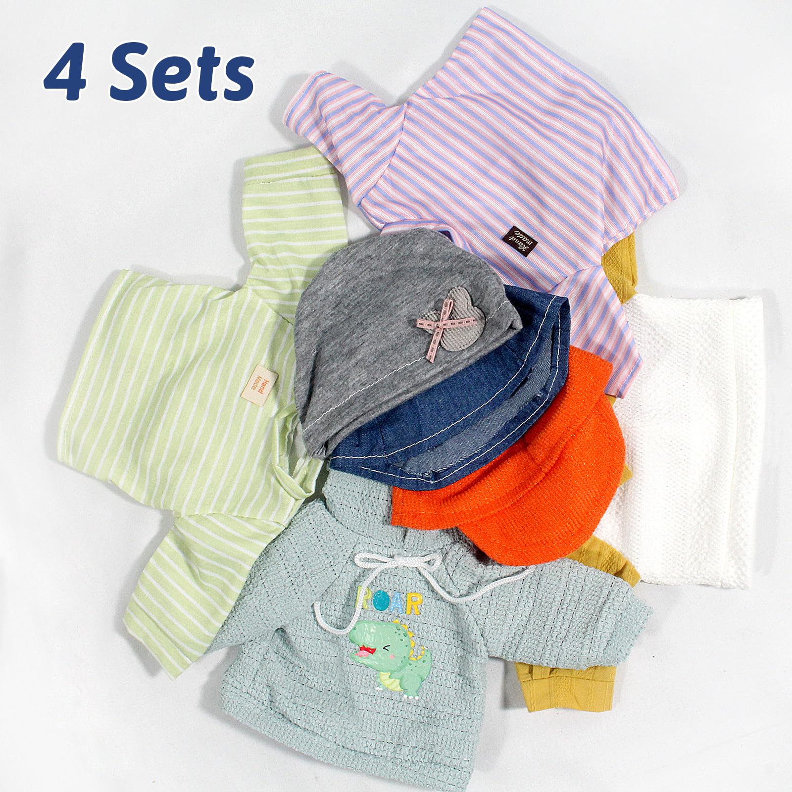 fromeasy trousers for 12-16 inch dolls, snug fit with simple dressing