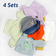 fromeasy trousers for 12-16 inch dolls, snug fit with simple dressing