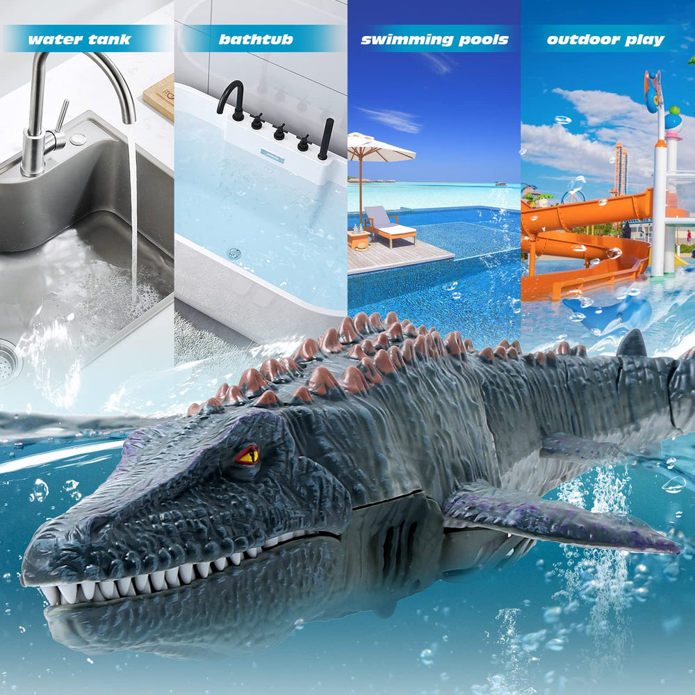 fromeasy Mosasaurus premium hand-painted finish on the model.