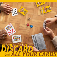 Family game night scene with Front Porch Classics Deer in the Headlights
