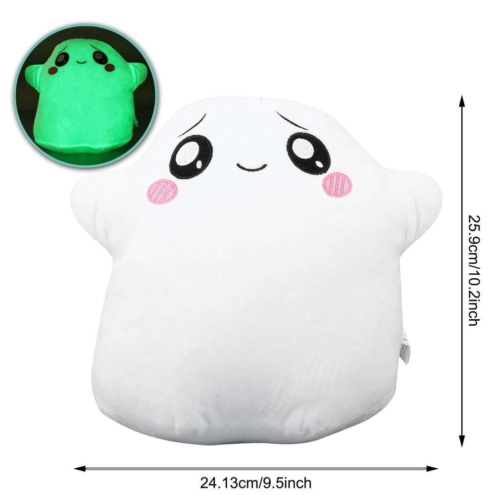 FRSHALOUIS Boxy plush close-up shows durable stitching.