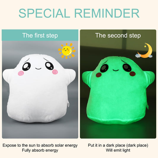 FRSHALOUIS Ghosty soft plush texture for comforting night snuggles.