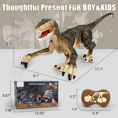 FRUSE Velociraptor RC toy performing 360-degree turns for dynamic play