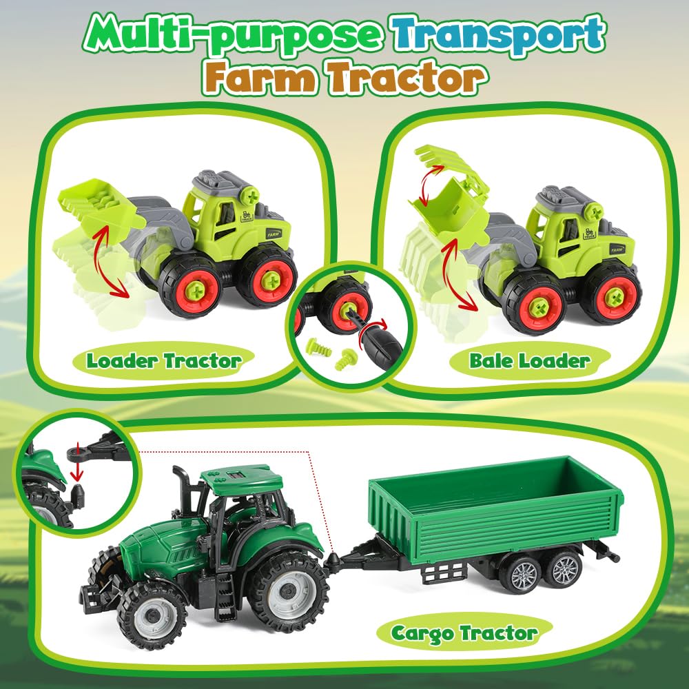 FRUSE Play Sand Farm Toys farm workers for role-play adventures.