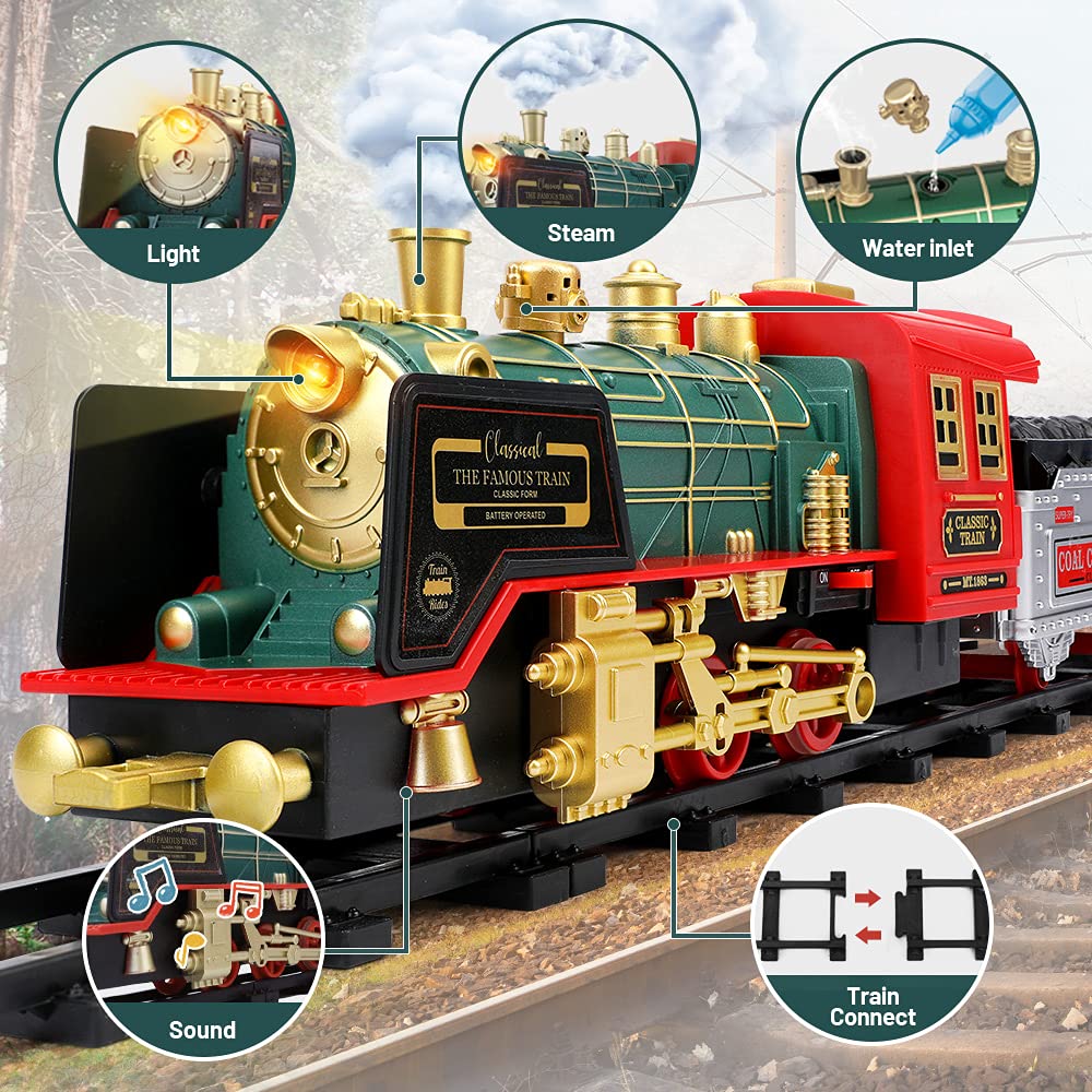 FRUSE train set passenger cars for realistic play scenario.