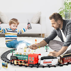 FRUSE smoke lights and sound create immersive railway ambience.
