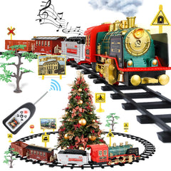 FRUSE remote control train set steam locomotive for imaginative play.