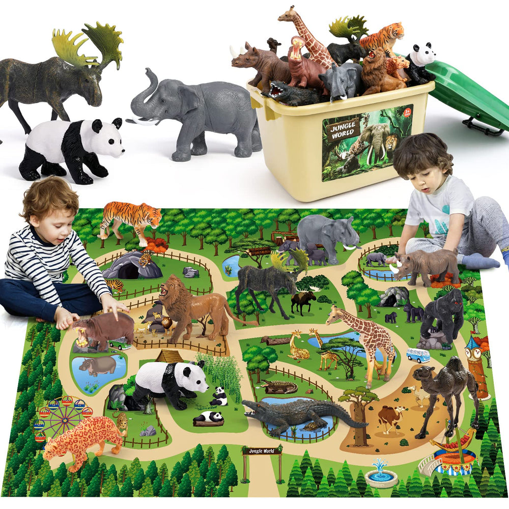 FRUSE panda figure promotes imaginative play and vocabulary growth.