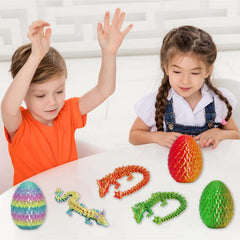 FRVTJS multicolor dragon egg has a bright, eye-catching finish.