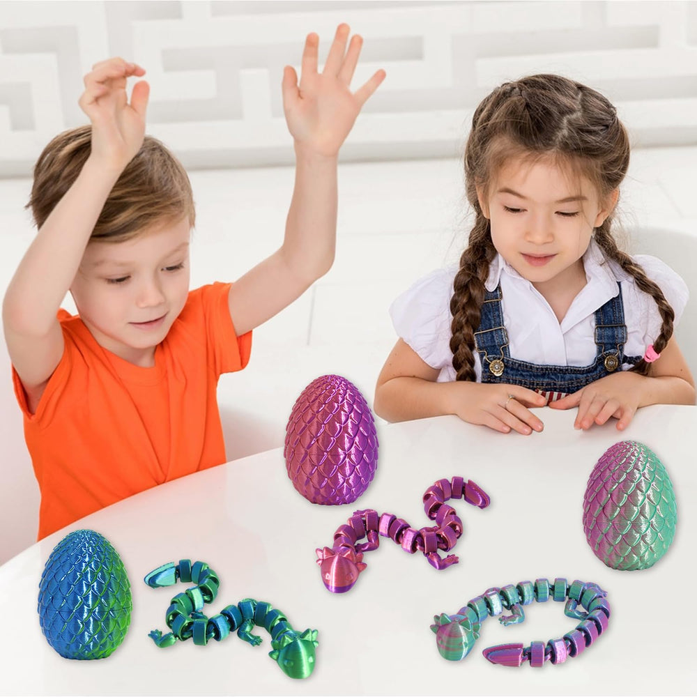 FRVTJS multicolor egg pack featuring four eggs for creative storytelling.