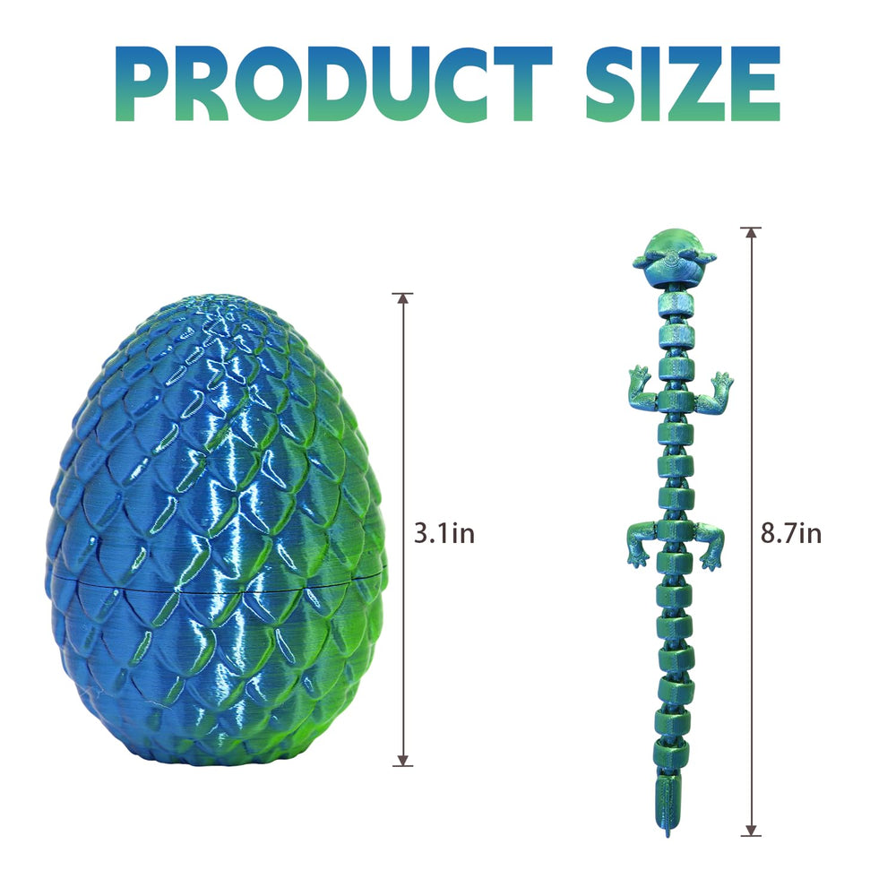 FRVTJS Salamander Egg exterior color variants aid sensory exploration.