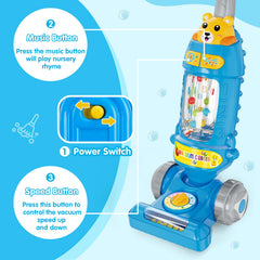 FS Group play with the toddler vacuum toy promotes sharing and role-play