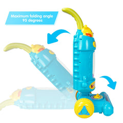 FS Kids Vacuum Toy with music button adds immersive sensory feedback.