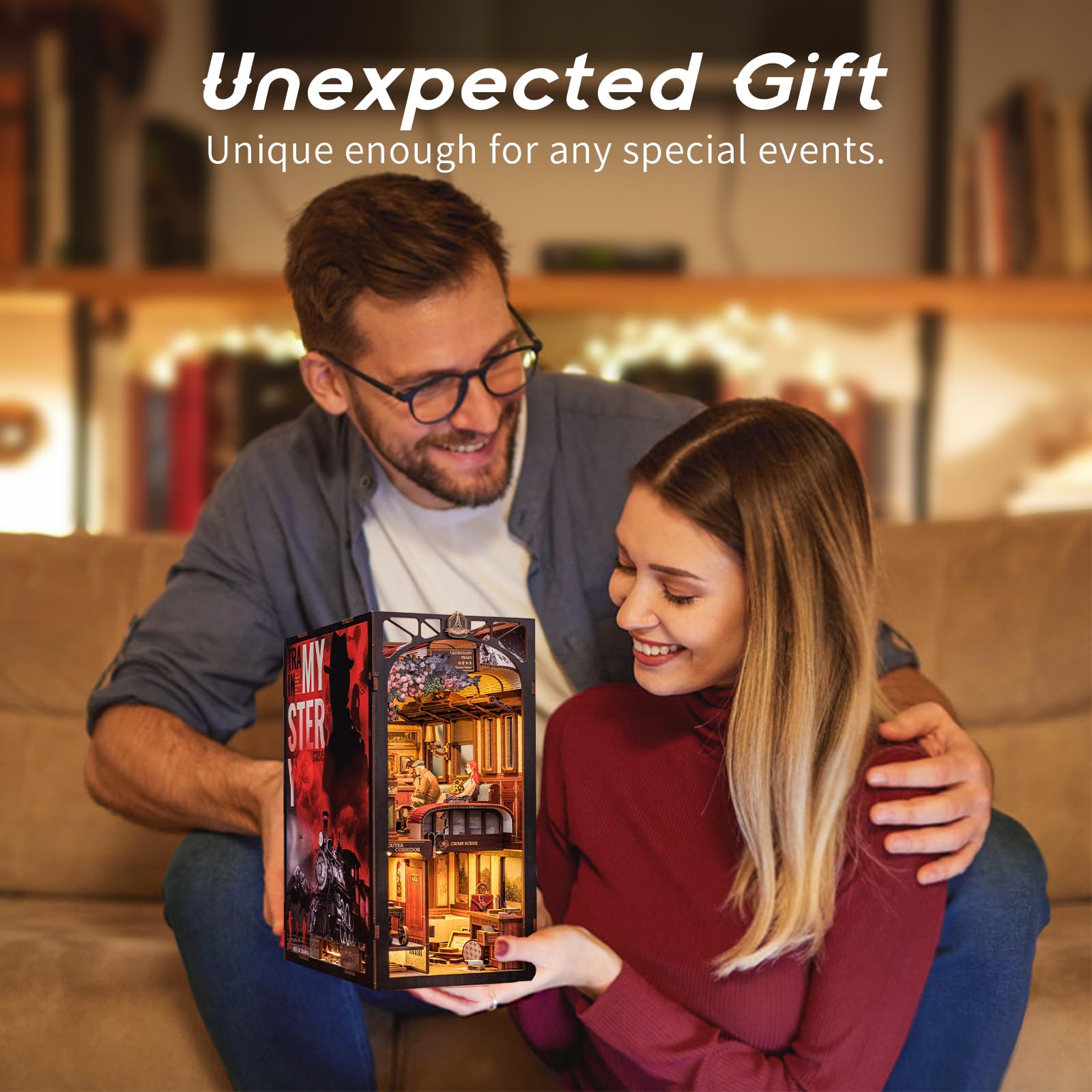 Gift-ready Fsolis Book Nook ideas for holidays and special occasions.